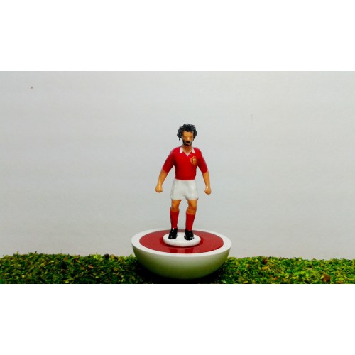 Subbuteo Andrew Table Soccer Manchester United 1974-75 on Lightweight bases